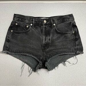 Agolde Denim Mid Rise Shorts